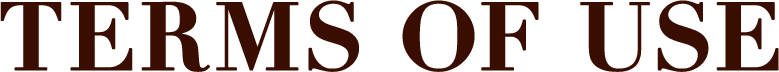 TERMS OF USE